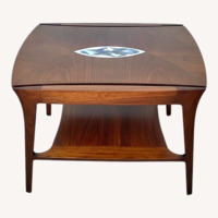 John Stuart Inc. Walnut End Table
