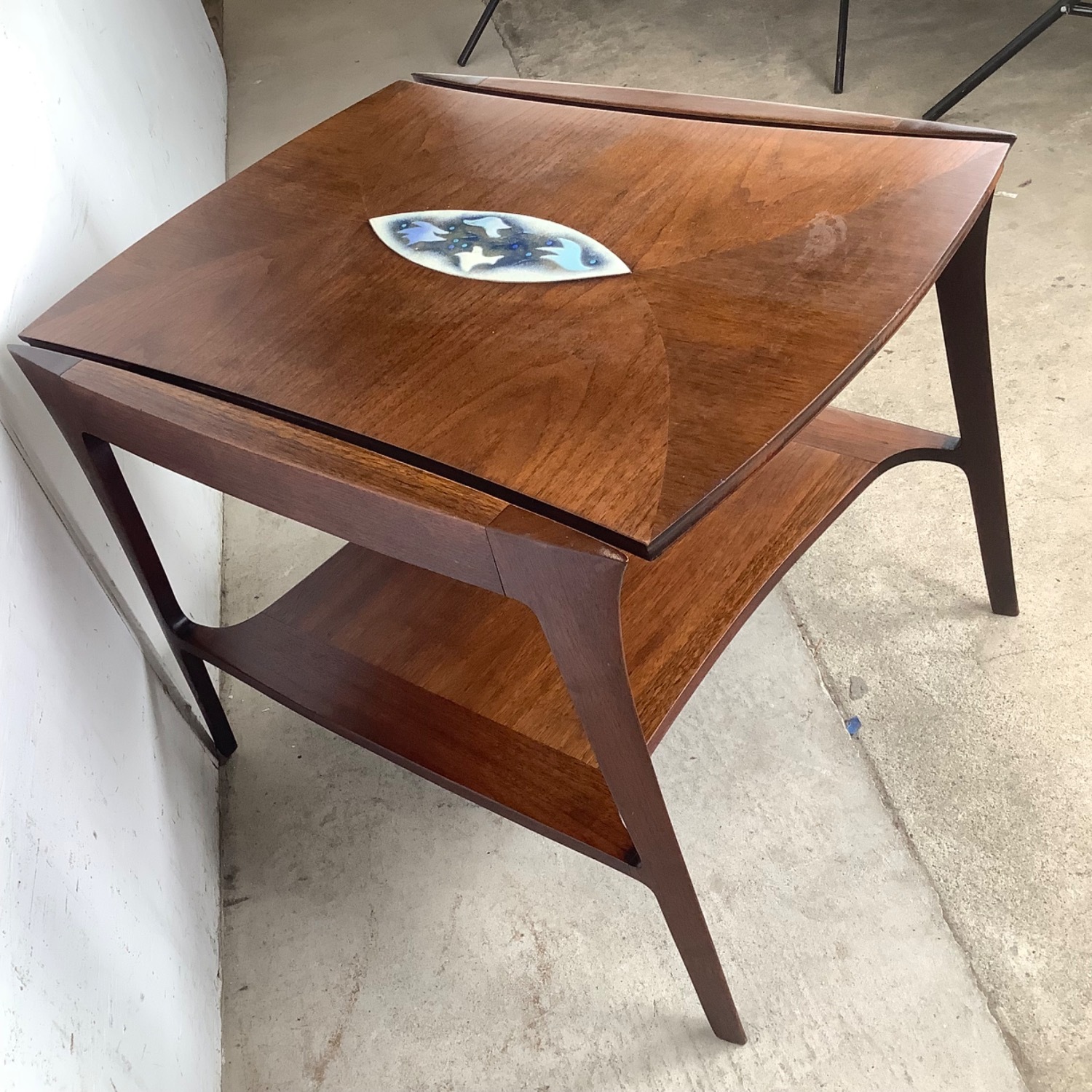 John Stuart Inc. Walnut End Table - image-5
