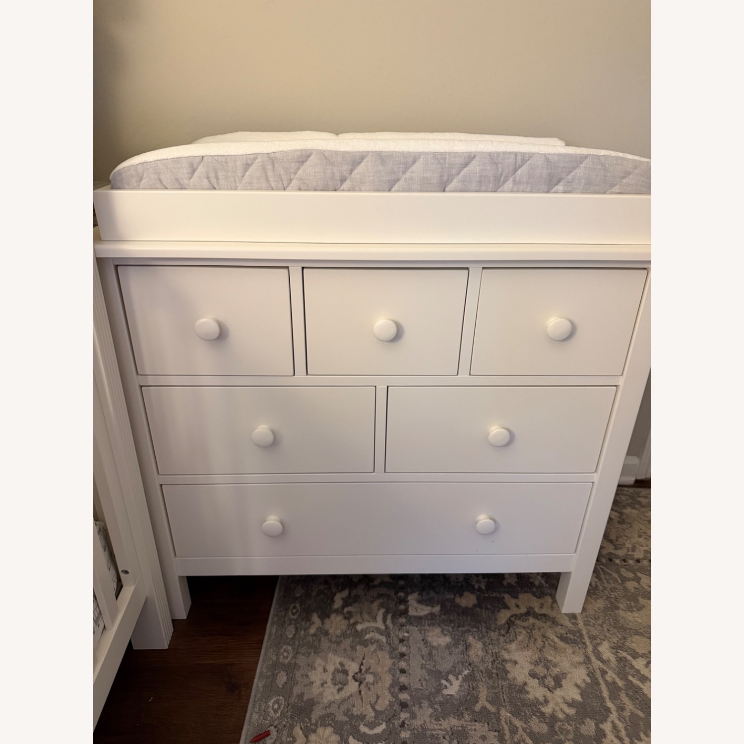 Pottery Barn Kids White Wood Dresser - image-3