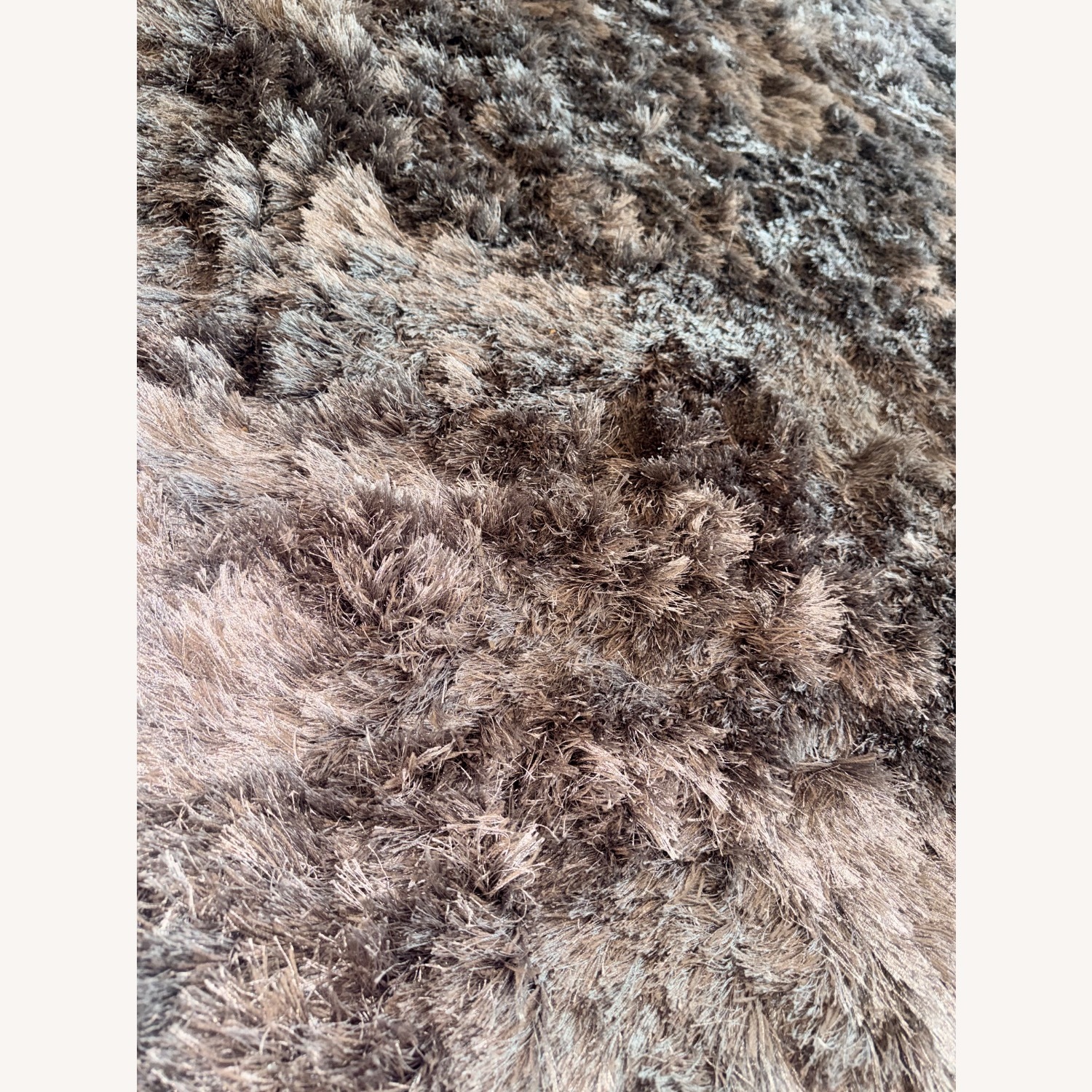Rugs USA Light Gray Fur and Hide Area Rug 9' x 12' - image-3