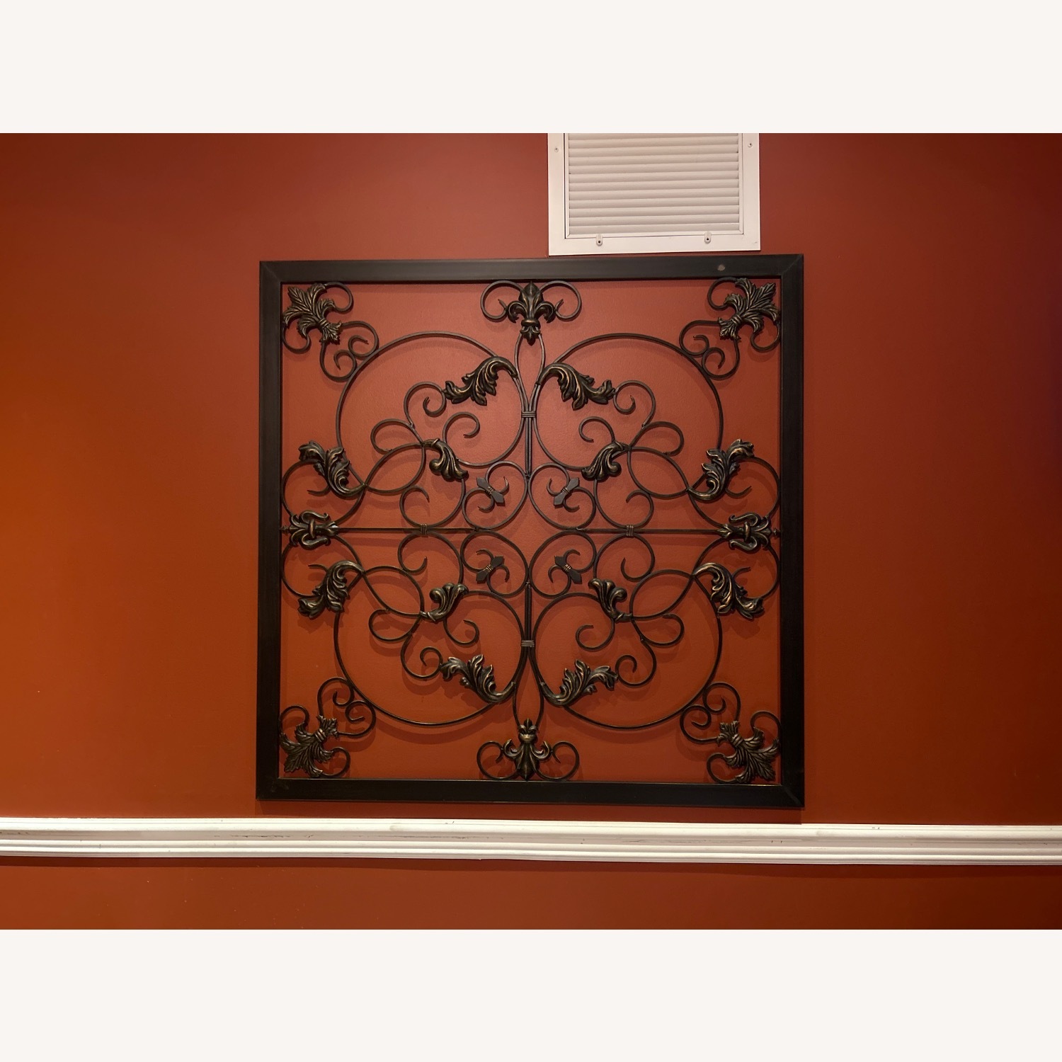 Pier 1 Imports Wrought Iron Wall Art - image-2