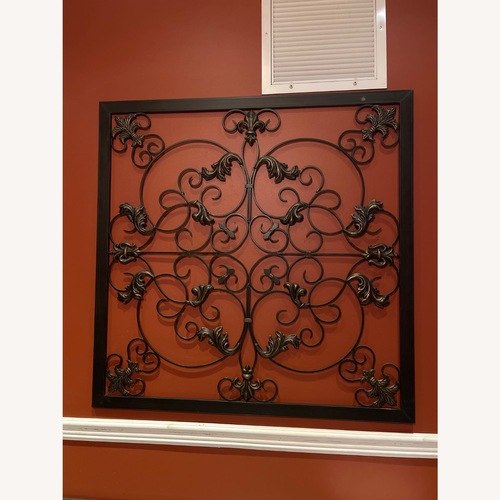 Used Pier 1 Imports Wrought Iron Wall Art for sale on AptDeco