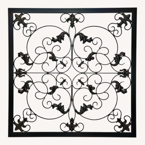 Used Pier 1 Imports Wrought Iron Wall Art for sale on AptDeco