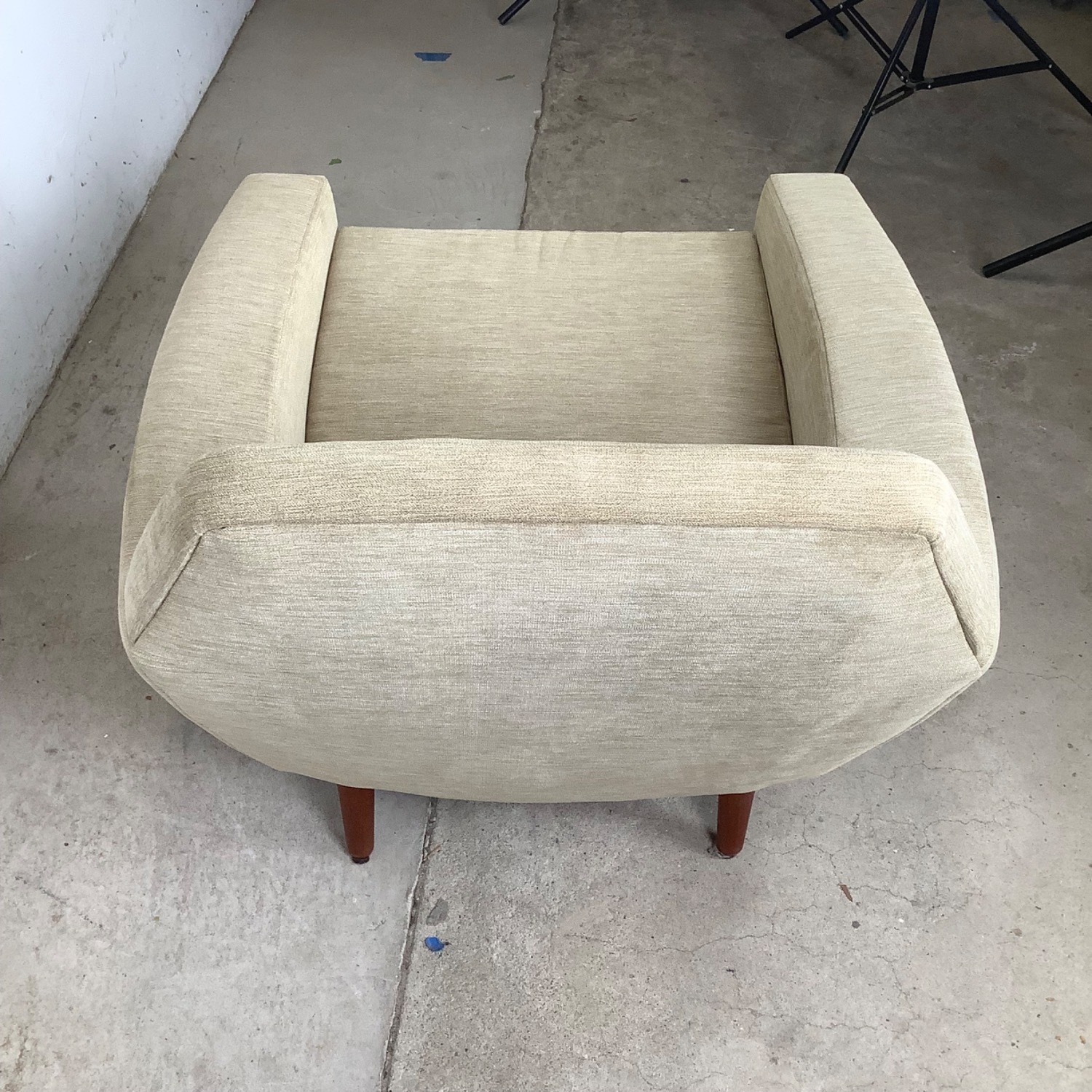 Scandinavian Modern Lounge Chair and Ottoman - image-12