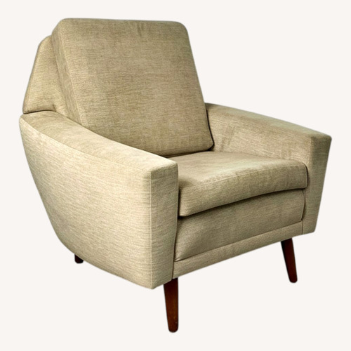 Used Scandinavian Modern Lounge Chair and Ottoman for sale on AptDeco