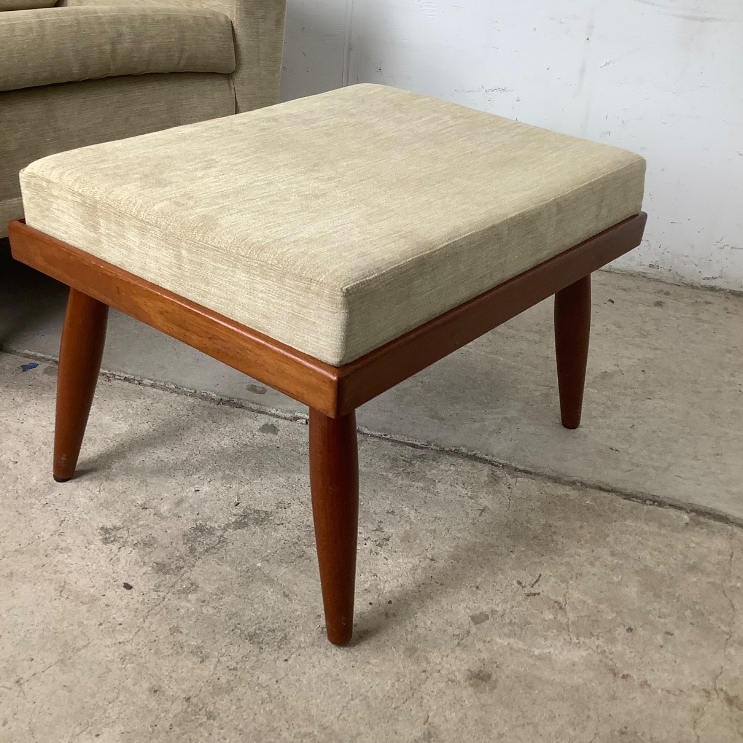 Scandinavian Modern Lounge Chair and Ottoman - image-3