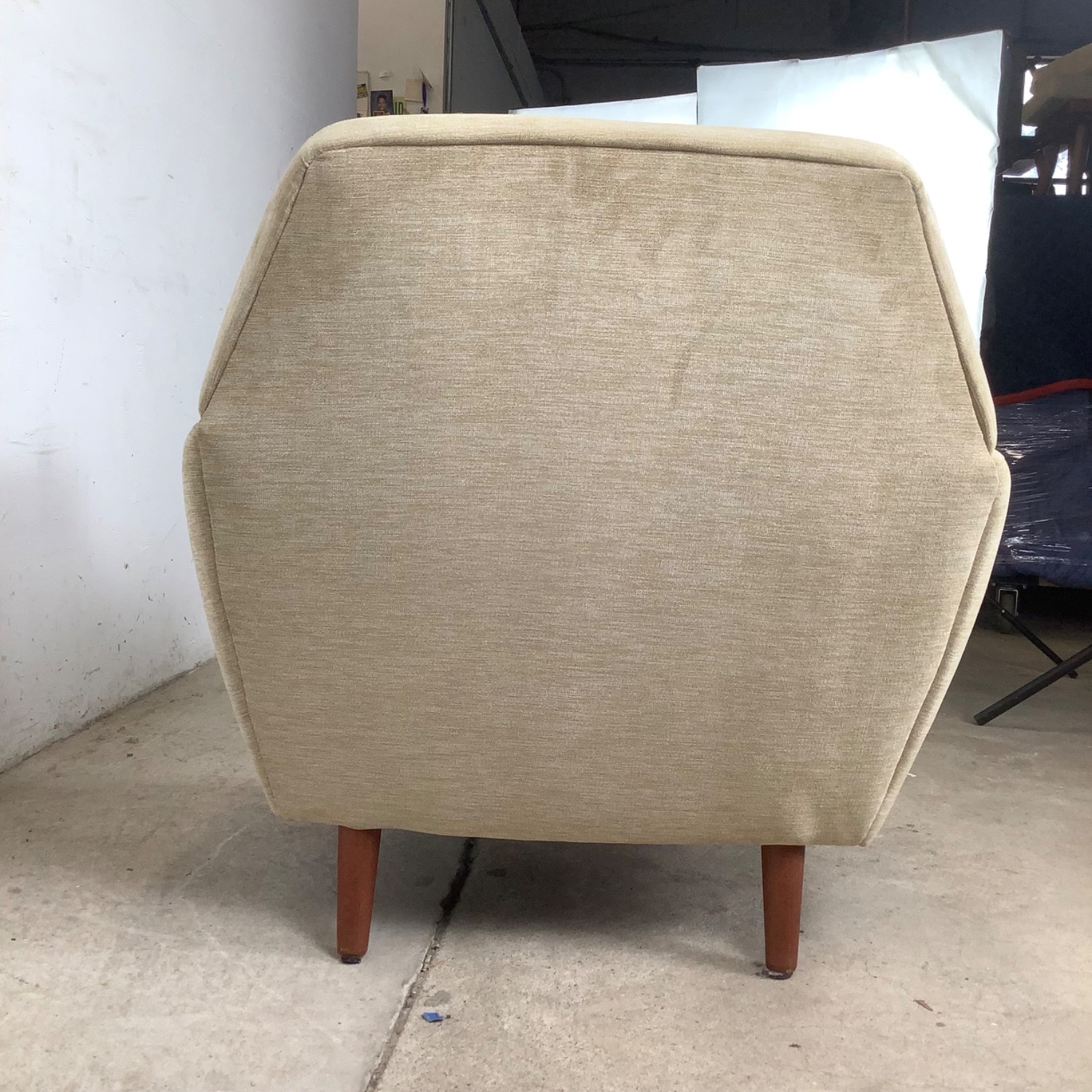 Scandinavian Modern Lounge Chair and Ottoman - image-14