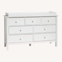 Potterybarn Kids Kendall White Wood Dresser