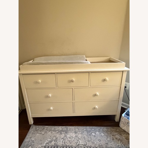Used Potterybarn Kids Kendall White Wood Dresser for sale on AptDeco