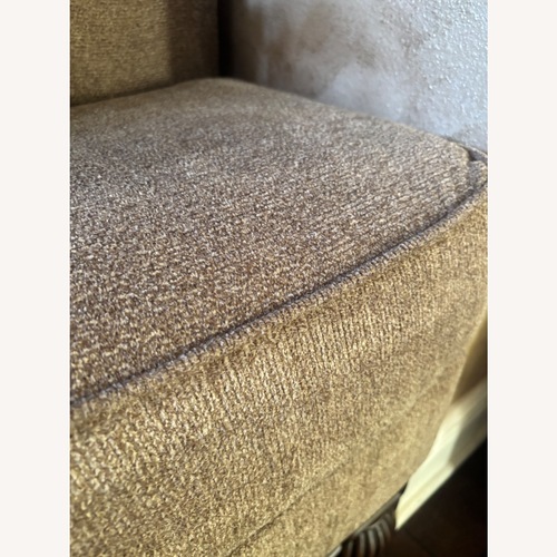 Used Ashley Furniture Light Brown Fabric Chaise Lounge for sale on AptDeco
