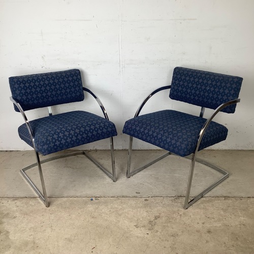 Used Brno Style Chrome Cantilever Armchairs, Pair for sale on AptDeco