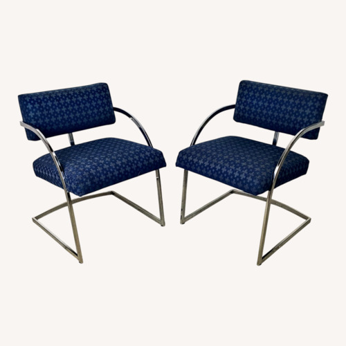 Used Brno Style Chrome Cantilever Armchairs, Pair for sale on AptDeco