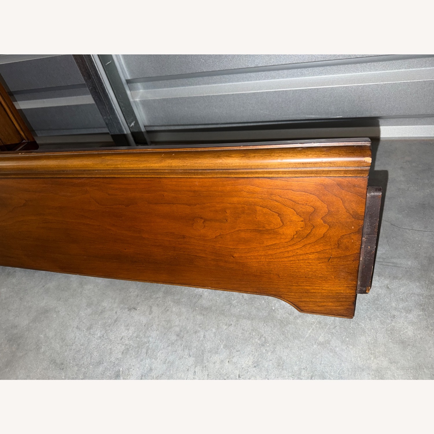 Ethan Allen Dark Brown Wood California King Bed - image-15