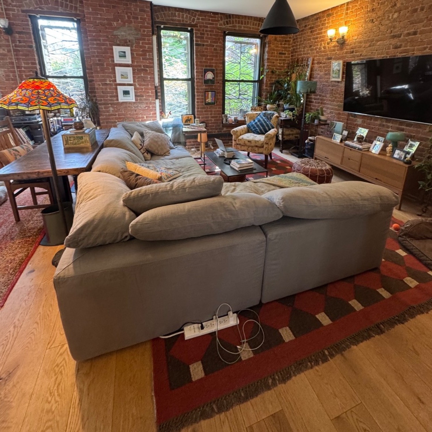 Restoration Hardware Cloud Luxe 3+ Piece Sectional - image-3