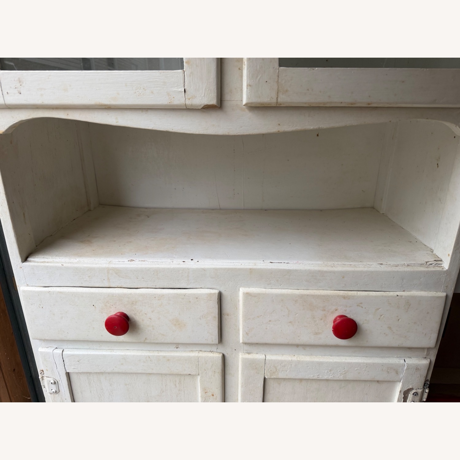 Antique Farmhouse Kitchen Cupboard  - image-5