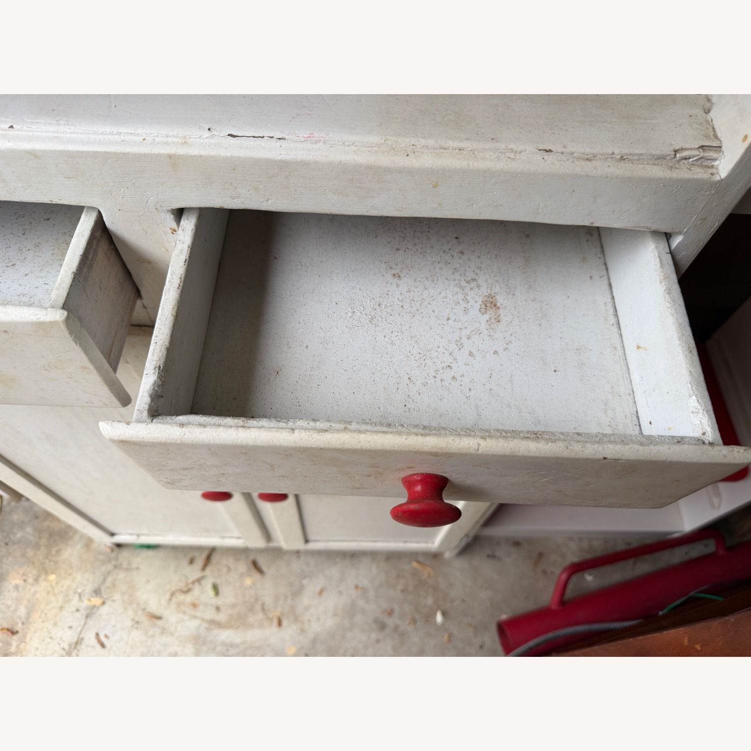 Antique Farmhouse Kitchen Cupboard  - image-4