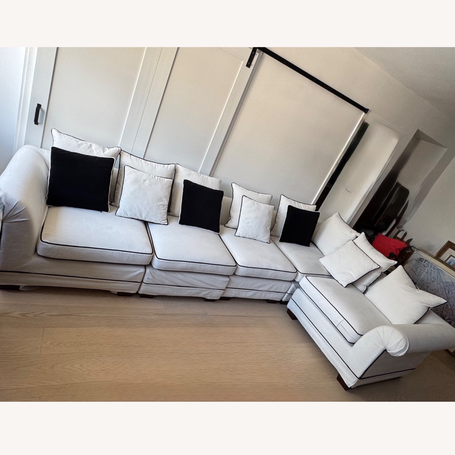 Taylor Made Custom RH-Style Deep Sectional Tailored Piping - image-6