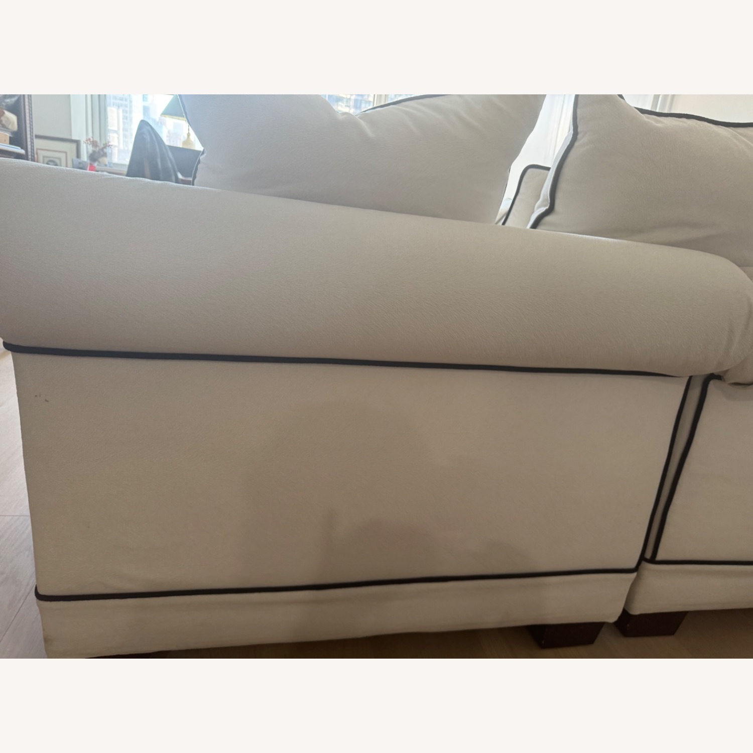 Taylor Made Custom RH-Style Deep Sectional Tailored Piping - image-3