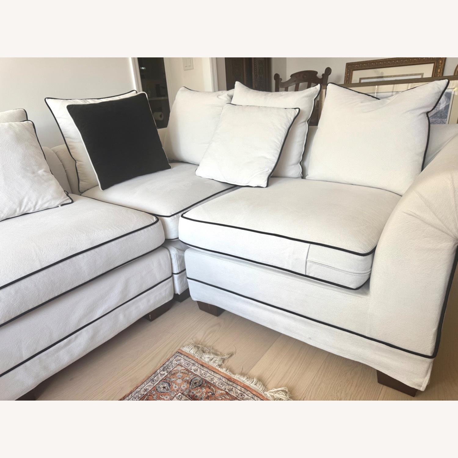 Taylor Made Custom RH-Style Deep Sectional Tailored Piping - image-4