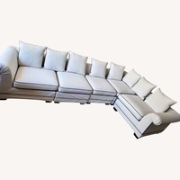 Taylor Made Custom RH-Style Deep Sectional Tailored Piping