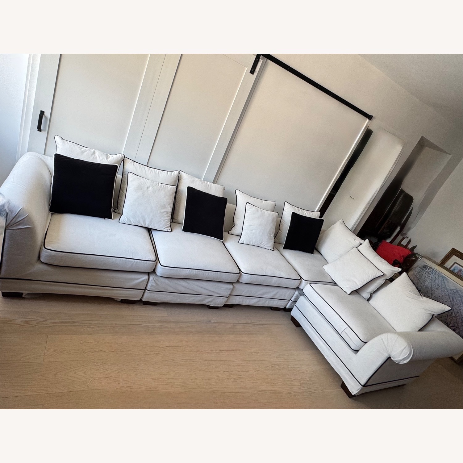 Taylor Made Custom RH-Style Deep Sectional Tailored Piping - image-7