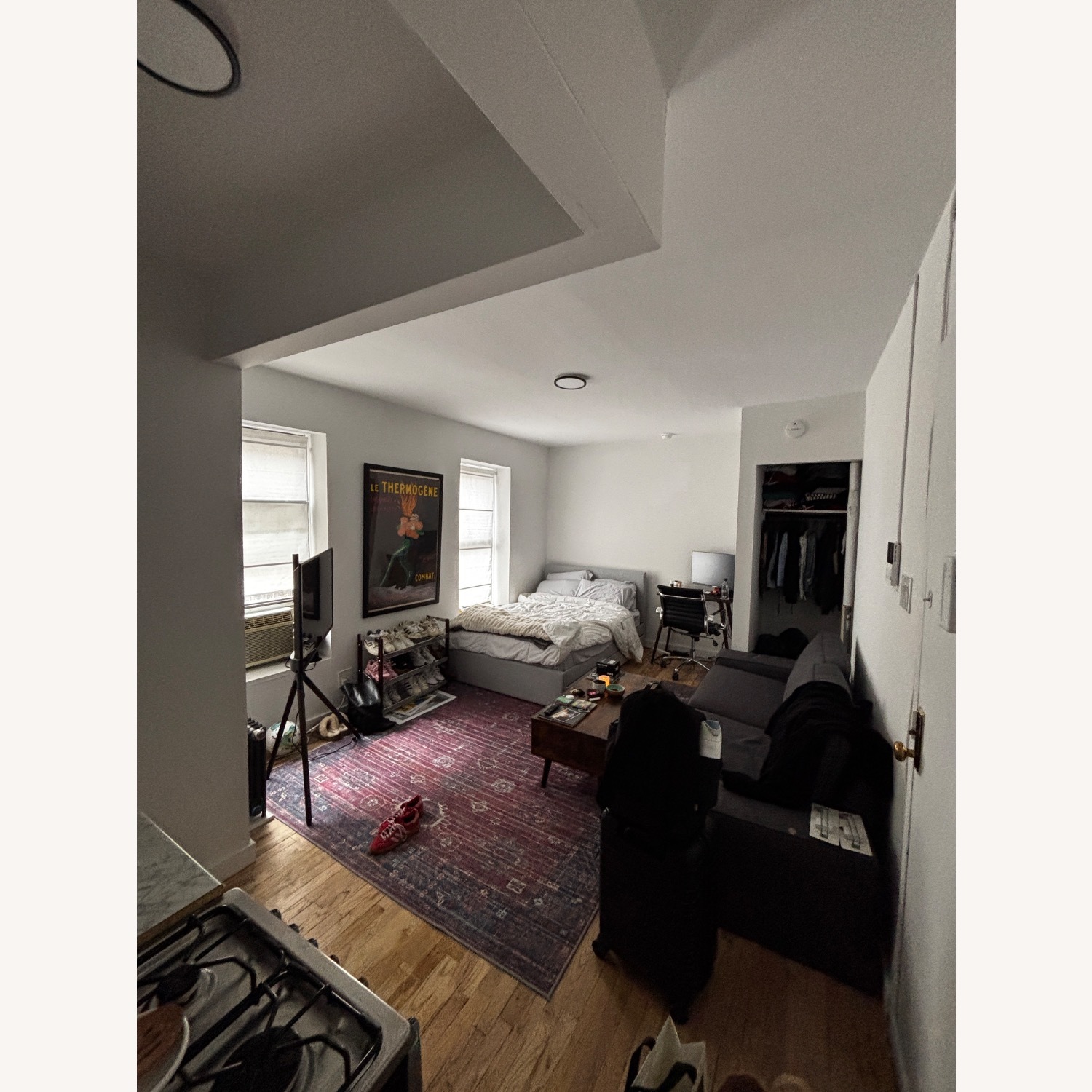 IKEA Dark Grey Kivik Sofa - image-2