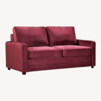 Wayfair Red Velvet Sleeper Sofa
