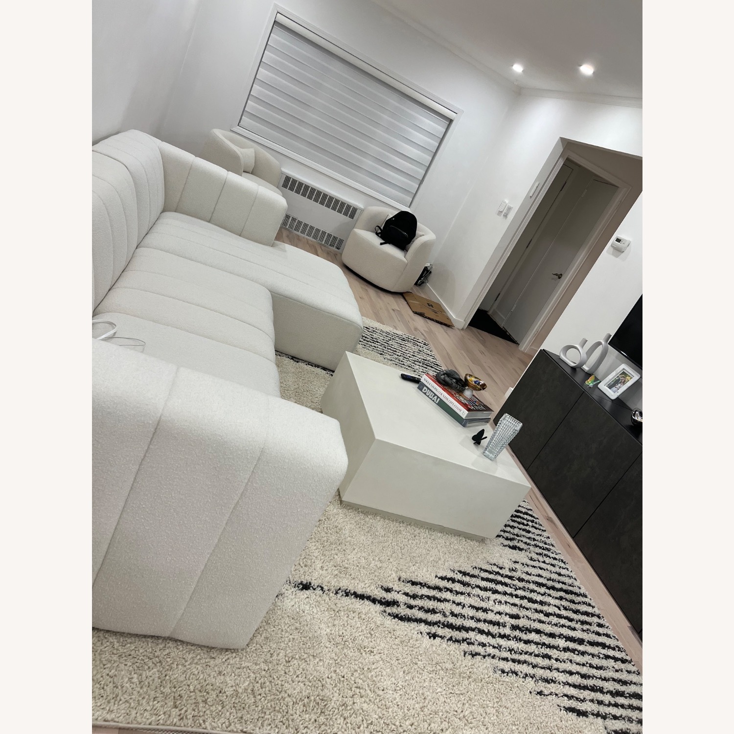 Create Comfort Natural 3+ Piece Sectional - image-3