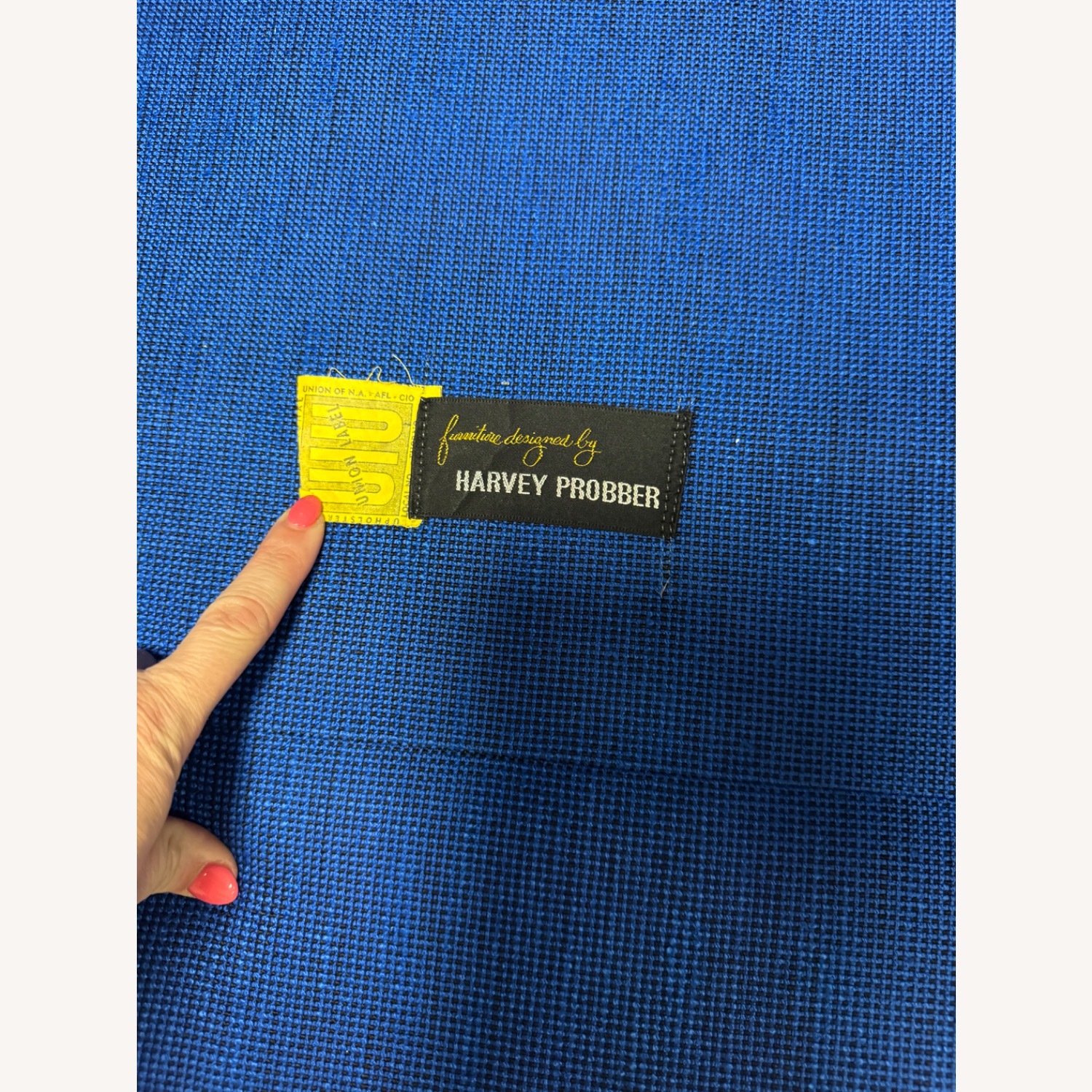 Harvey Probber Blue and Purple Accent Chairs - image-2