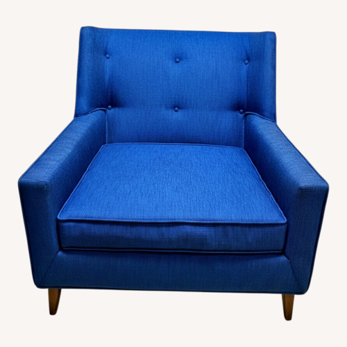 Used Harvey Probber Blue and Purple Accent Chairs for sale on AptDeco
