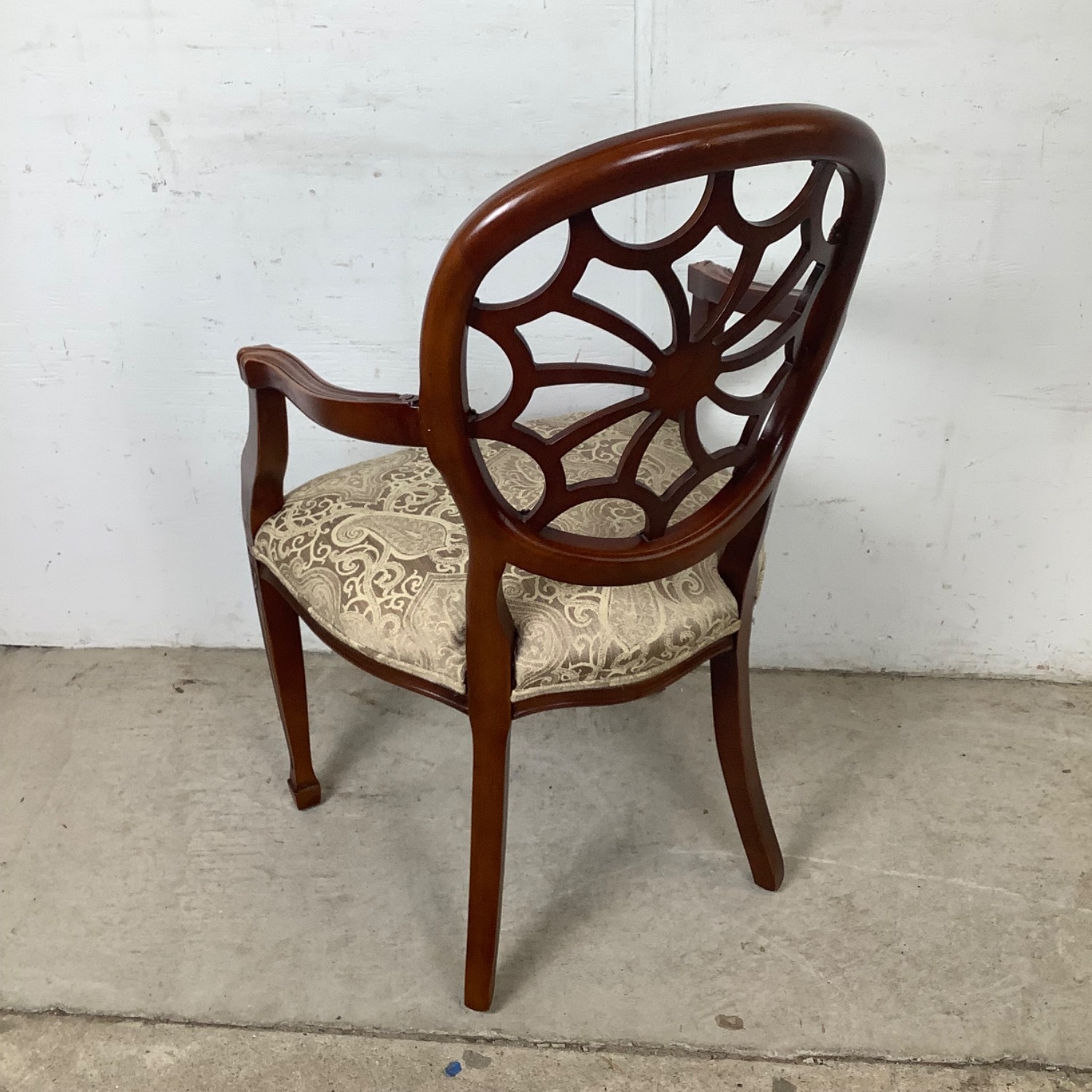 Hepplewhite Spider Back Mahogany Armchair - image-16