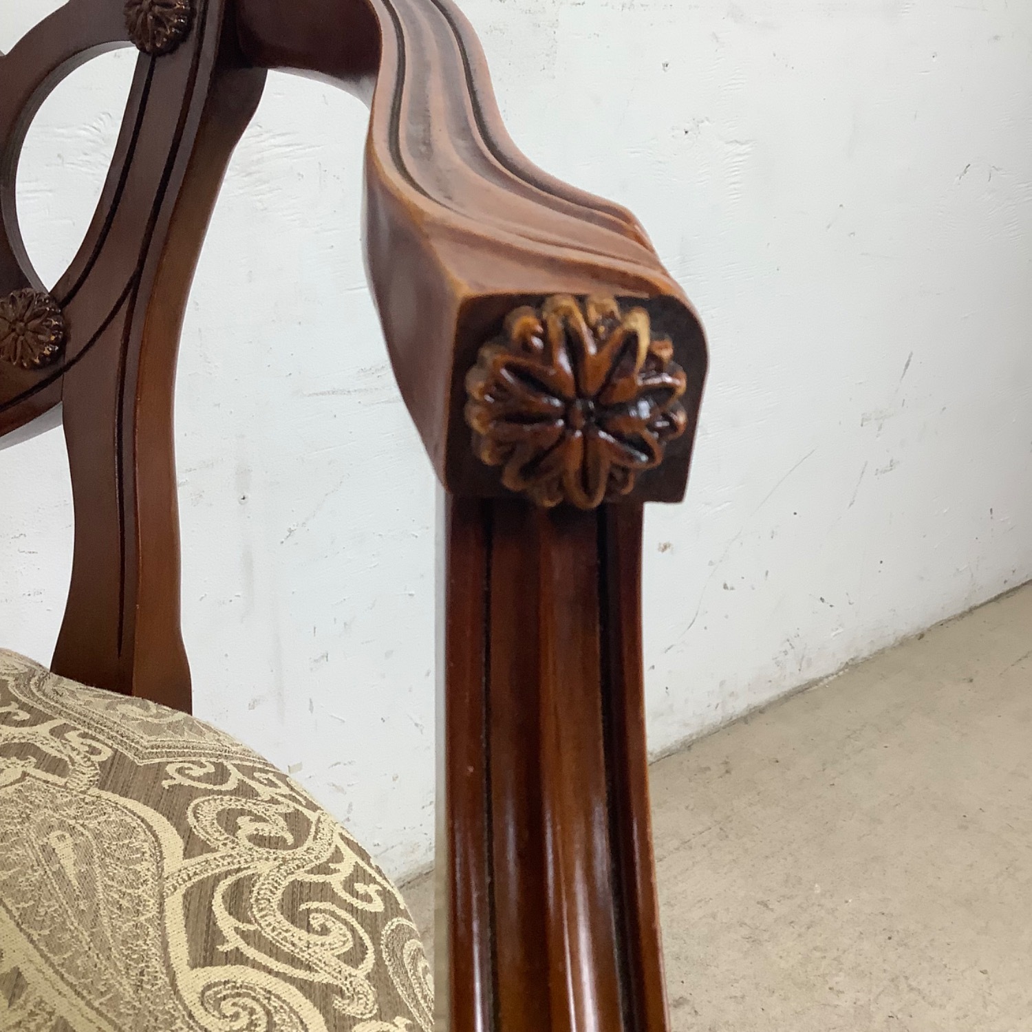 Hepplewhite Spider Back Mahogany Armchair - image-8