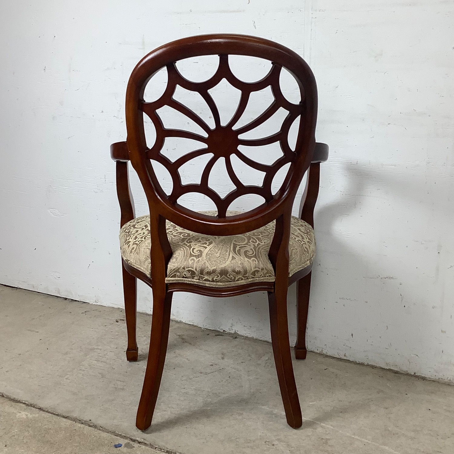 Hepplewhite Spider Back Mahogany Armchair - image-15