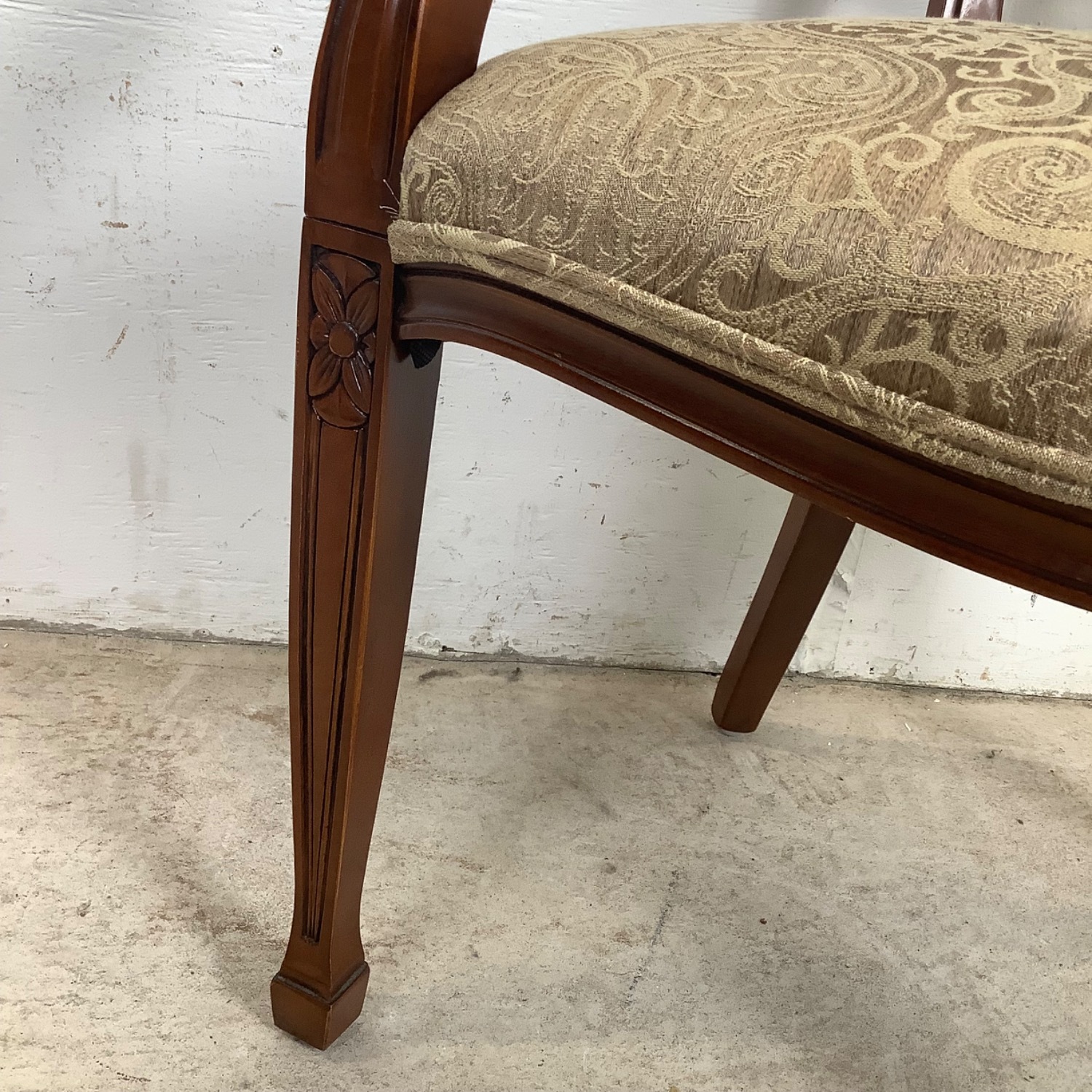 Hepplewhite Spider Back Mahogany Armchair - image-11