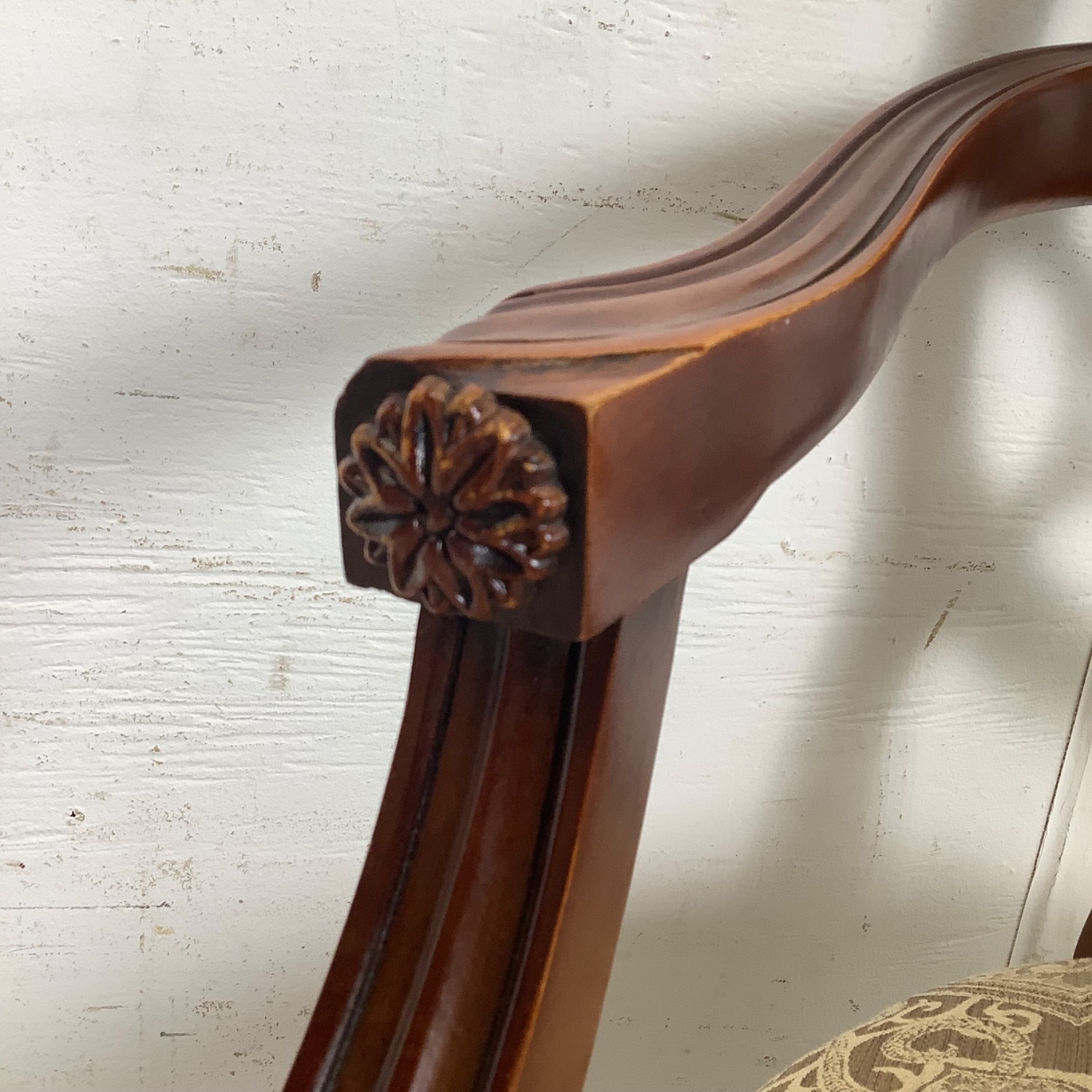Hepplewhite Spider Back Mahogany Armchair - image-7