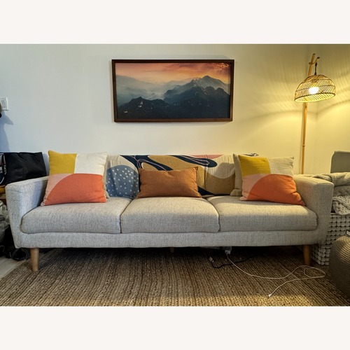Used West Elm Mid-Century Modern Oliver Couch 82'  for sale on AptDeco