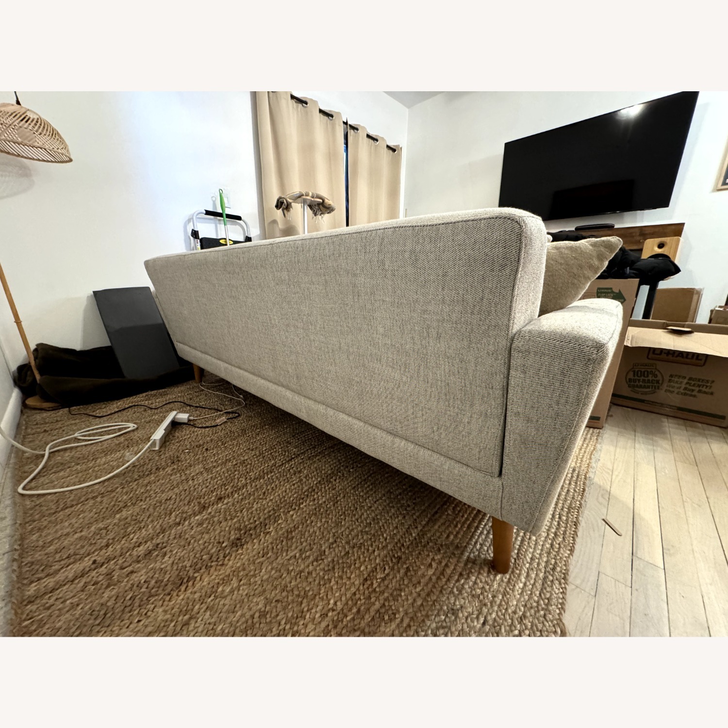 West Elm Mid-Century Modern Oliver Couch 82'  - image-4