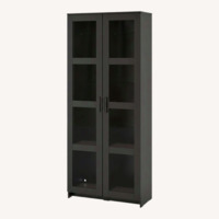  IKEA BRIMNES Glass Door Cabinet