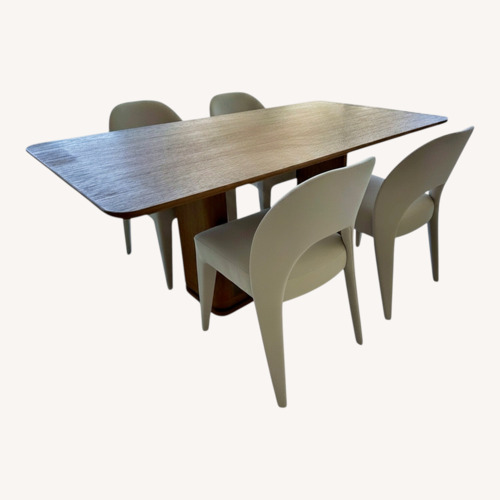 Used Restoration Hardware Dining Table and Chairs for sale on AptDeco