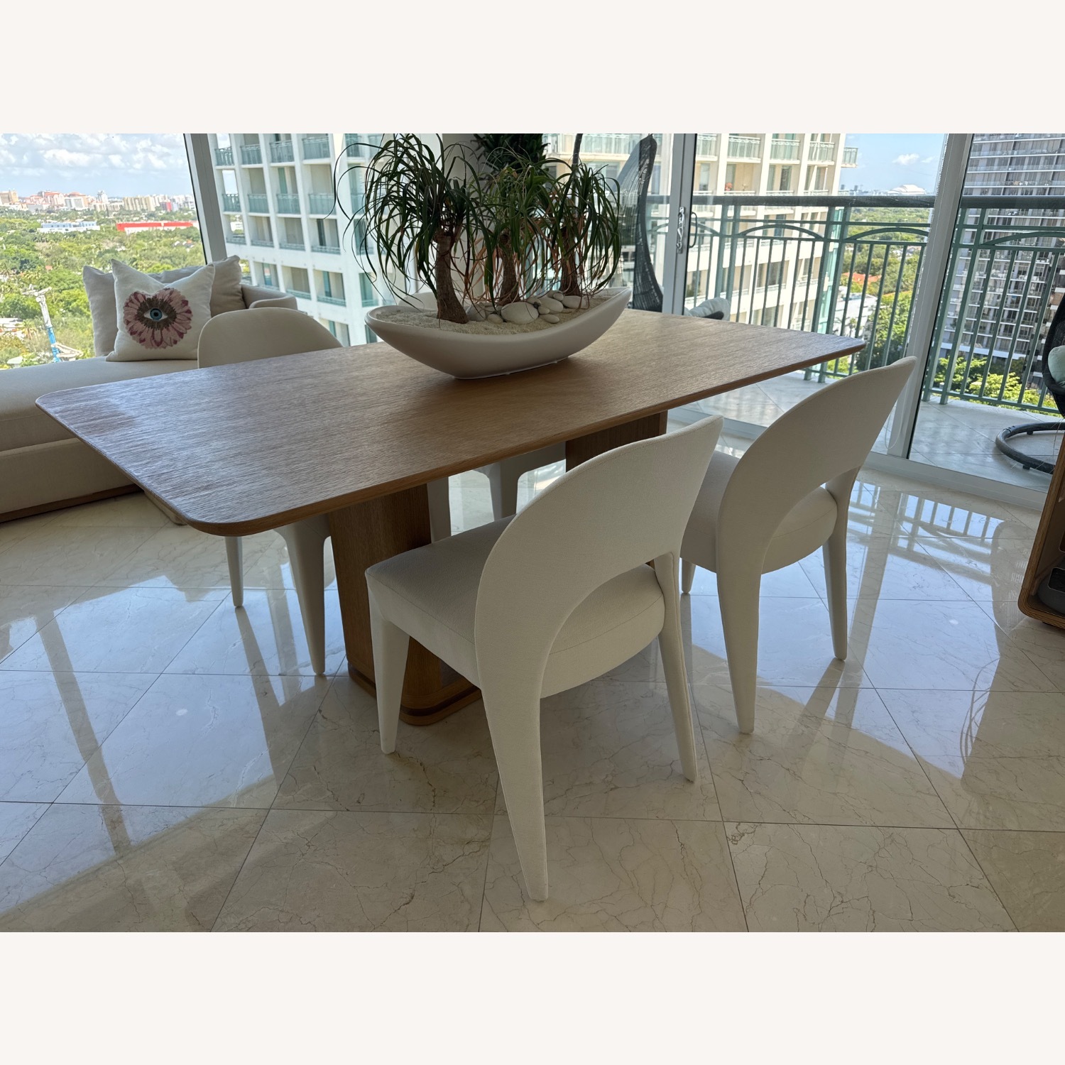 Restoration Hardware Dining Table and Chairs - image-1