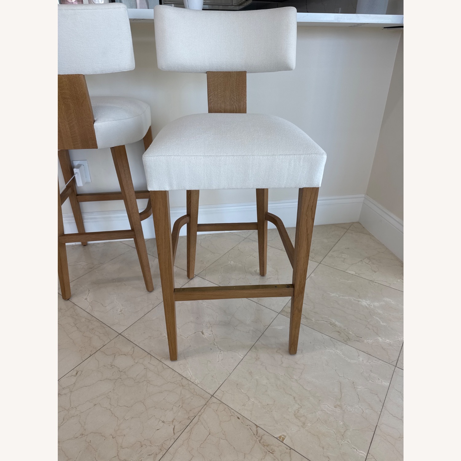 Restoration Hardware 3 Bar Stools  - image-2