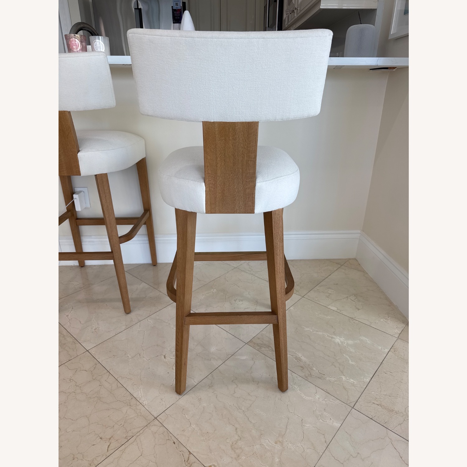 Restoration Hardware 3 Bar Stools  - image-3