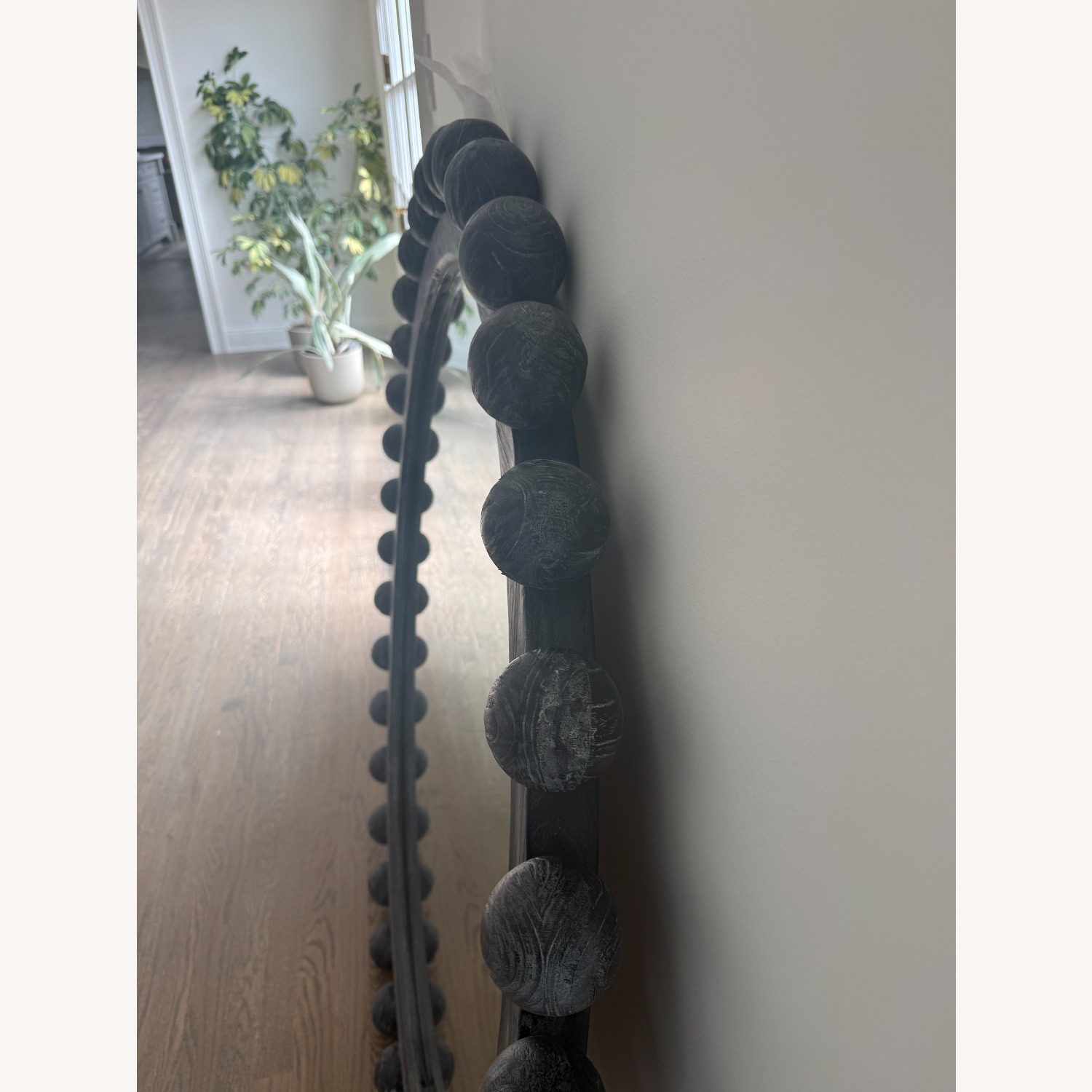 Uttermost Revelation Black Wood Wall Mirror - image-3