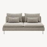 IKEA SÖDERHAMN Sofa Section and Chaise Lounge