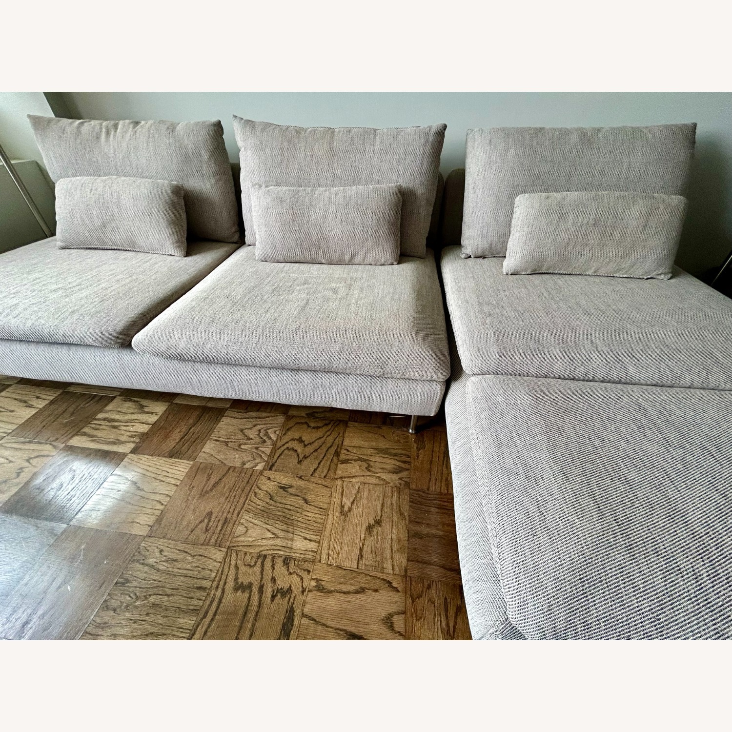 IKEA SÖDERHAMN Sofa Section and Chaise Lounge - image-2