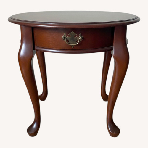 Used Dark Brown Side Table for sale on AptDeco