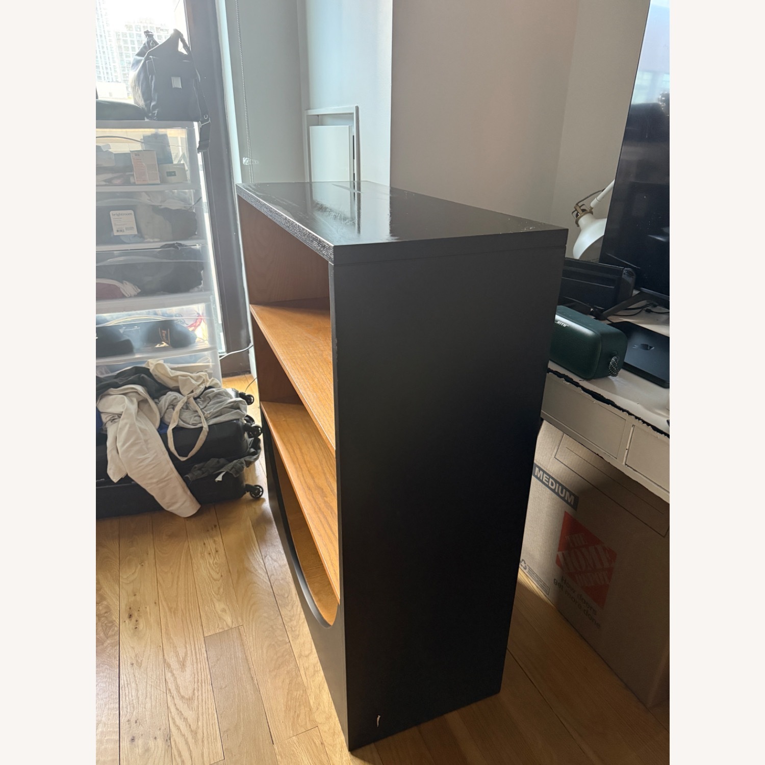 Natural Wood Bookcase - image-3