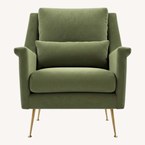Used West Elm Carlo Mid-Century Armchair for sale on AptDeco