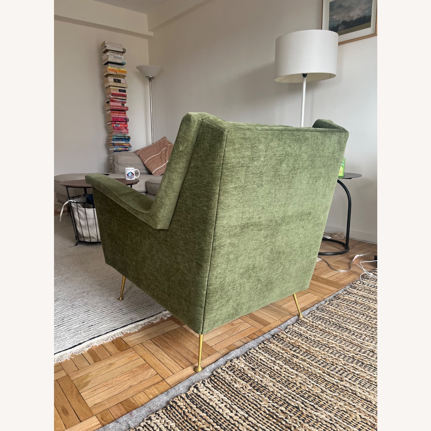 West Elm Carlo Mid-Century Armchair - image-2
