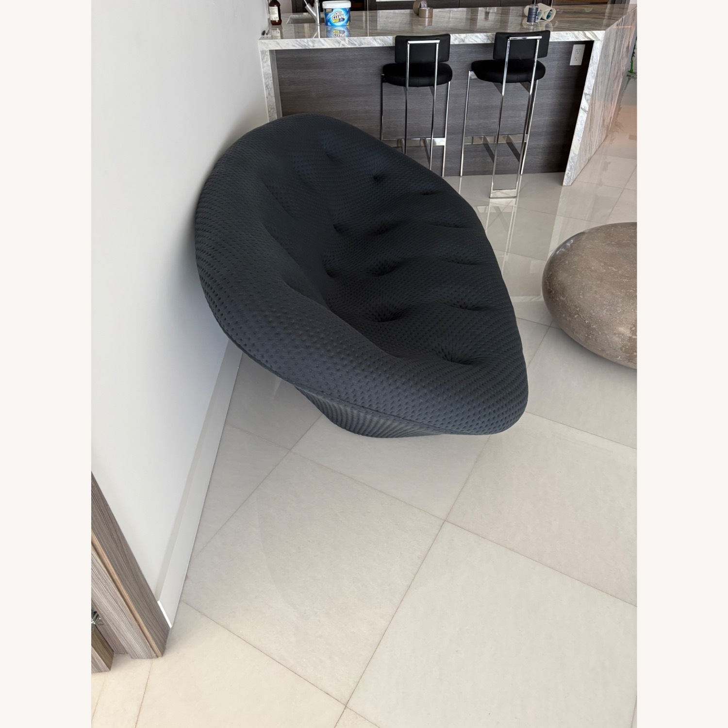 Ligne Roset Ploum Dark Gray 2 Seater Sofa - image-1